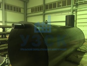 Резервуар горизонтальный стальной наземный в Благовещенске