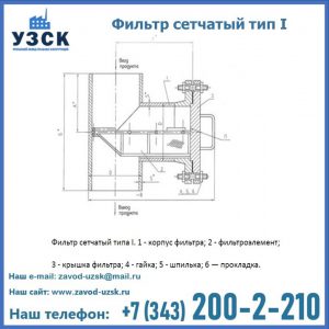 Фильтр сетчатый ФС по Т-ММ-11-2003 в Благовещенске