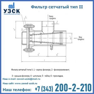 Фильтр сетчатый ФС по Т-ММ-11-2003 в Благовещенске