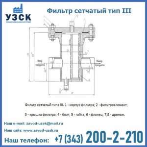 Фильтр сетчатый ФС по Т-ММ-11-2003 в Благовещенске