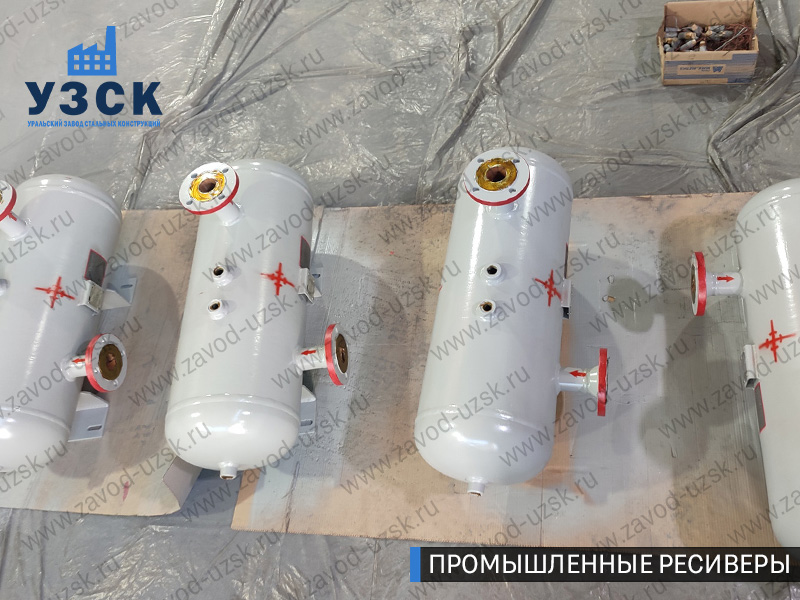 фотография емкостных ресиверов газа Благовещенск